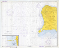 Frederiksted Road 1973 - Old Map Nautical Chart AC Harbors 937 - Puerto Rico & Virgin Islands