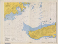 Pasaje de Vieques and Radas Roosevelt 1949 - Old Map Nautical Chart AC Harbors 940 - Puerto Rico & Virgin Islands