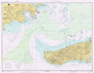 Pasaje de Vieques and Radas Roosevelt 1981 - Old Map Nautical Chart AC Harbors 940 - Puerto Rico & Virgin Islands