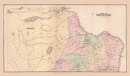Johnsburgh North, New York 1876 - Old Town Map Reprint - Warren Co. Atlas 7
