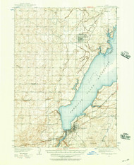 American Falls, Idaho 1934 (1957) USGS Old Topo Map Reprint 15x15 ID Quad 238890