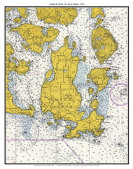 Lopez Island 1966 - Washington Harbors Custom Chart