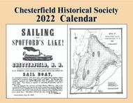 2022 Chesterfield Historical Society Calendar - 12 Pictures and Narratives