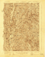 Bellows Falls, New Hampshire 1927 (1927) USGS Old Topo Map 15x15 NH Quad