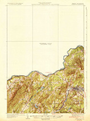 Littleton, New Hampshire 1931 (1931a) USGS Old Topo Map 15x15 NH Quad