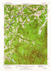 Moosilauke, New Hampshire 1929 (1959) USGS Old Topo Map 15x15 NH Quad