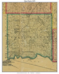 Eden Prairie, Hennepin Co. Minnesota 1879 Old Town Map Custom Print - Hennepin Co