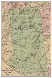 Hamilton County New York 1888 - NY Counties Other