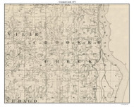 Crooked Creek, Houston Co. Minnesota 1871 Old Town Map Custom Print - Houston Co.