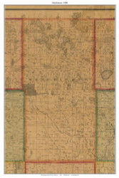Hutchinson, McLeod Co. Minnesota 1880 Old Town Map Custom Print - McLeod Co.