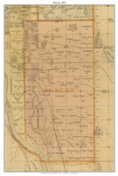 McLean - Pig's Eye Lake, Ramsey Co. Minnesota 1885 Old Town Map Custom Print - Ramsey Co.