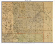 White Bear - Lambert Lake, Ramsey Co. Minnesota 1885 Old Town Map Custom Print - Ramsey Co.