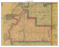 Louisville, Scott Co. Minnesota 1880 Old Town Map Custom Print - Scott Co.