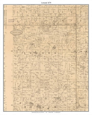 Lemond, Steele Co. Minnesota 1879 Old Town Map Custom Print - Steele Co.