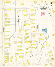 Shelburne Falls, MA Fire Insurance 1905 Sheet 2 - Old Town Map Reprint - Franklin Co.