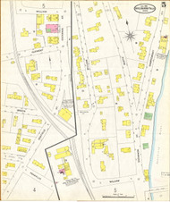 Shelburne Falls, MA Fire Insurance 1905 Sheet 5 - Old Town Map Reprint - Franklin Co.