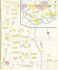 Shelburne Falls, MA Fire Insurance 1910 Sheet 2 - Old Town Map Reprint - Franklin Co.