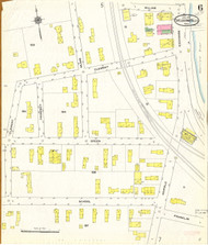 Shelburne Falls, MA Fire Insurance 1910 Sheet 6 - Old Town Map Reprint - Franklin Co.