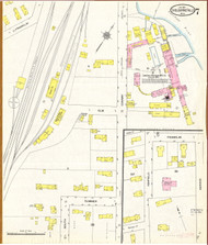 Shelburne Falls, MA Fire Insurance 1910 Sheet 7 - Old Town Map Reprint - Franklin Co.