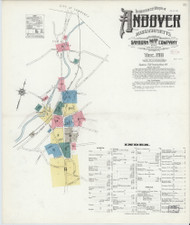Andover, 1911 - Old Map Massachusetts Fire Insurance Index