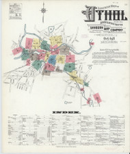 Athol, 1911 - Old Map Massachusetts Fire Insurance Index