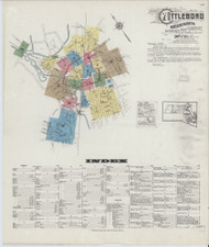 Attleboro, 1916 - Old Map Massachusetts Fire Insurance Index