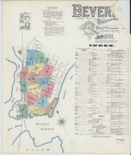 Beverly, 1891 - Old Map Massachusetts Fire Insurance Index
