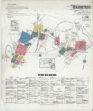 Braintree, 1919 - Old Map Massachusetts Fire Insurance Index