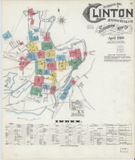Clinton, 1904 - Old Map Massachusetts Fire Insurance Index