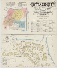 Cottage City, 1887 - Old Map Massachusetts Fire Insurance Index