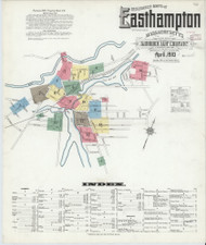 Easthampton, 1910 - Old Map Massachusetts Fire Insurance Index