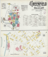 Greenfield, 1902 - Old Map Massachusetts Fire Insurance Index