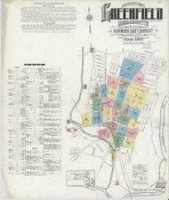 Greenfield, 1914 - Old Map Massachusetts Fire Insurance Index