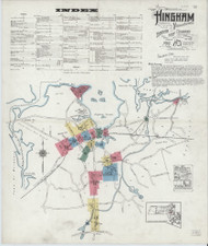 Hingham, 1921 - Old Map Massachusetts Fire Insurance Index