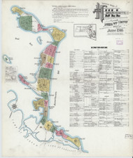 Hull, 1916 - Old Map Massachusetts Fire Insurance Index