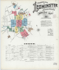 Leominster, 1901 - Old Map Massachusetts Fire Insurance Index
