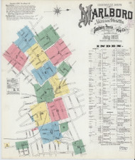 Marlborough, 1901 - Old Map Massachusetts Fire Insurance Index