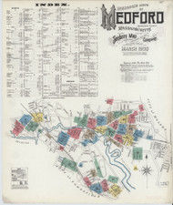 Medford, 1903 - Old Map Massachusetts Fire Insurance Index