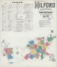 Milford, 1903 - Old Map Massachusetts Fire Insurance Index