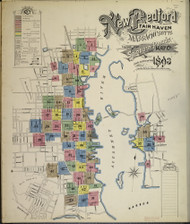 New Bedford, 1893 - Old Map Massachusetts Fire Insurance Index