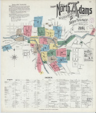 North Adams, 1901 - Old Map Massachusetts Fire Insurance Index