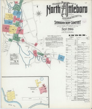 North Attleborough, 1904 - Old Map Massachusetts Fire Insurance Index