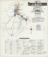 North Attleborough, 1911 - Old Map Massachusetts Fire Insurance Index