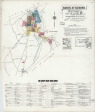 North Attleborough, 1924 - Old Map Massachusetts Fire Insurance Index