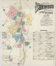 Norwood, 1915 - Old Map Massachusetts Fire Insurance Index
