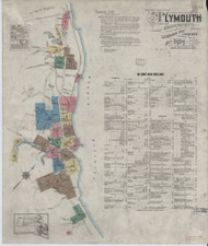Plymouth, 1919 - Old Map Massachusetts Fire Insurance Index