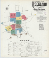 Rockland, 1906 - Old Map Massachusetts Fire Insurance Index