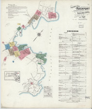 Rockport, 1917 - Old Map Massachusetts Fire Insurance Index
