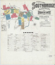 Southbridge, 1904 - Old Map Massachusetts Fire Insurance Index