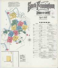 SouthFramingham, 1903 - Old Map Massachusetts Fire Insurance Index